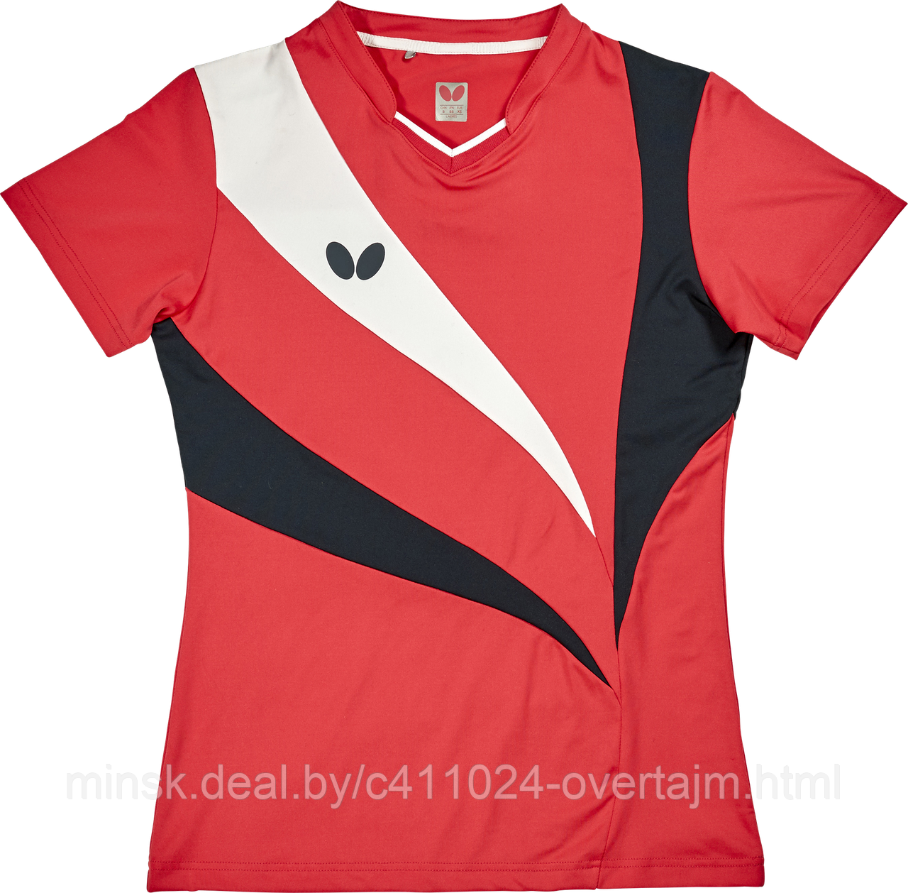 Рубашка н/т "NAOMI LADY", Красный, XL - фото 1 - id-p78882251