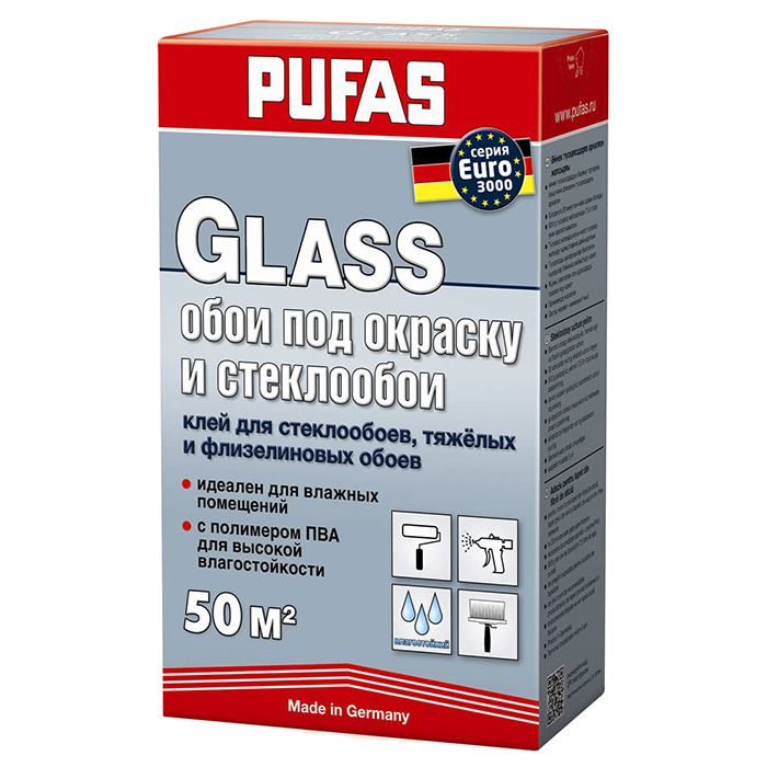 Клей для стеклообоев GLASS PUFAS