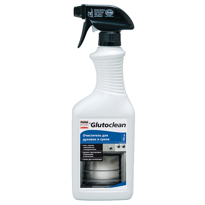 Очиститель для духовок и гриля Glutoclean, 0.75 л