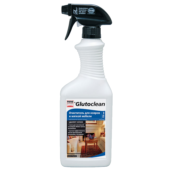 Очиститель для ковров и мягкой мебели Glutoclean