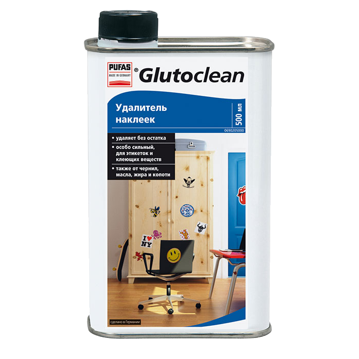 Удалитель наклеек Glutoclean