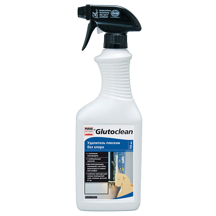 Удалитель плесени без хлора Glutoclean