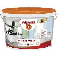 Краска для кухни и ванны Alpina