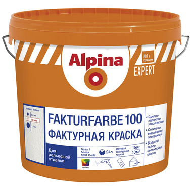 Краска фактурная EXPERT Fakturfarbe 100 Alpina