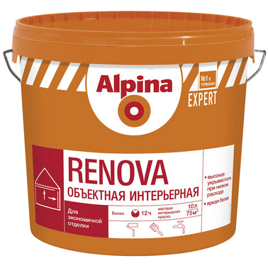 Краска интерьерная EXPERT Renova Alpina