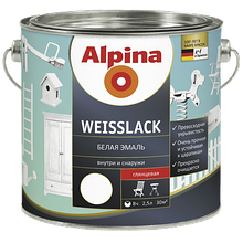 Эмаль Weisslack Alpina