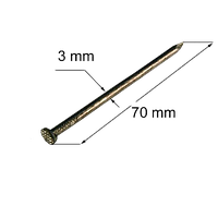Гвозди 3*70 мм