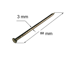 Гвозди 3*80 мм