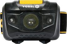 Фонарь налобный (1+2 LED) "Vorel" 88675, фото 2