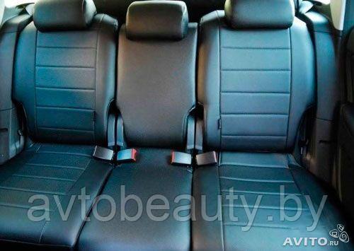 Чехлы для Renault Scenic 3 (09-) Экокожа, фото 2
