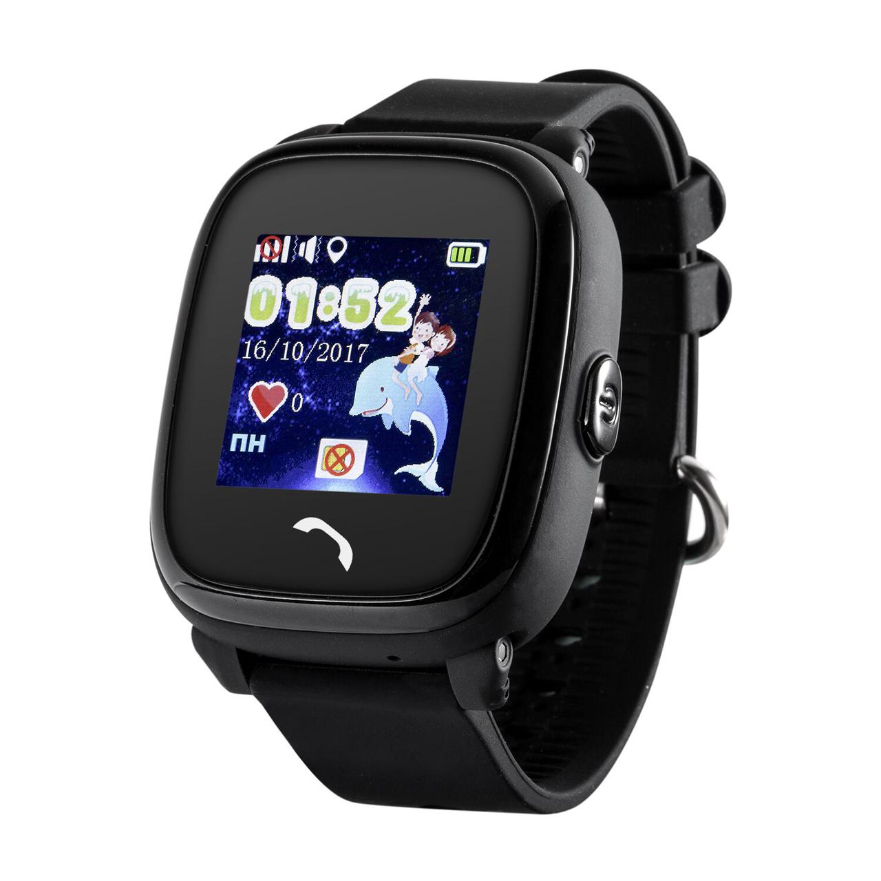 Детские умные часы водонепроницаемые Smart Baby Watch GW400S (черные) - фото 2 - id-p78940258