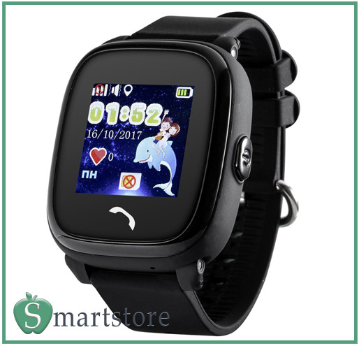 Часы Детские Умные Оригинальные Водонепроницаемые Smart Baby Watch GW400S (черный)