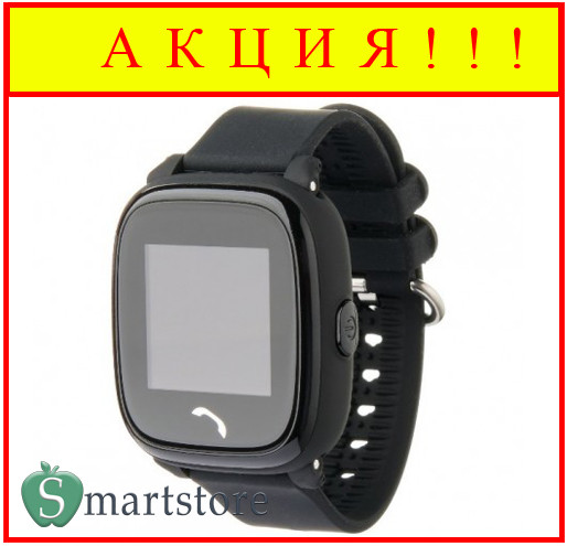 Детские умные часы водонепроницаемые Smart Baby Watch GW400S (черные) - фото 1 - id-p78940258