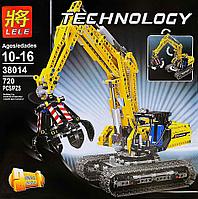 Конструктор LELE Техник Экскаватор 2 в 1, 38014, аналог LEGO Technic 42006
