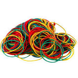 Резинка канцелярская 60 мм по 1000 гр цветная, фото 2