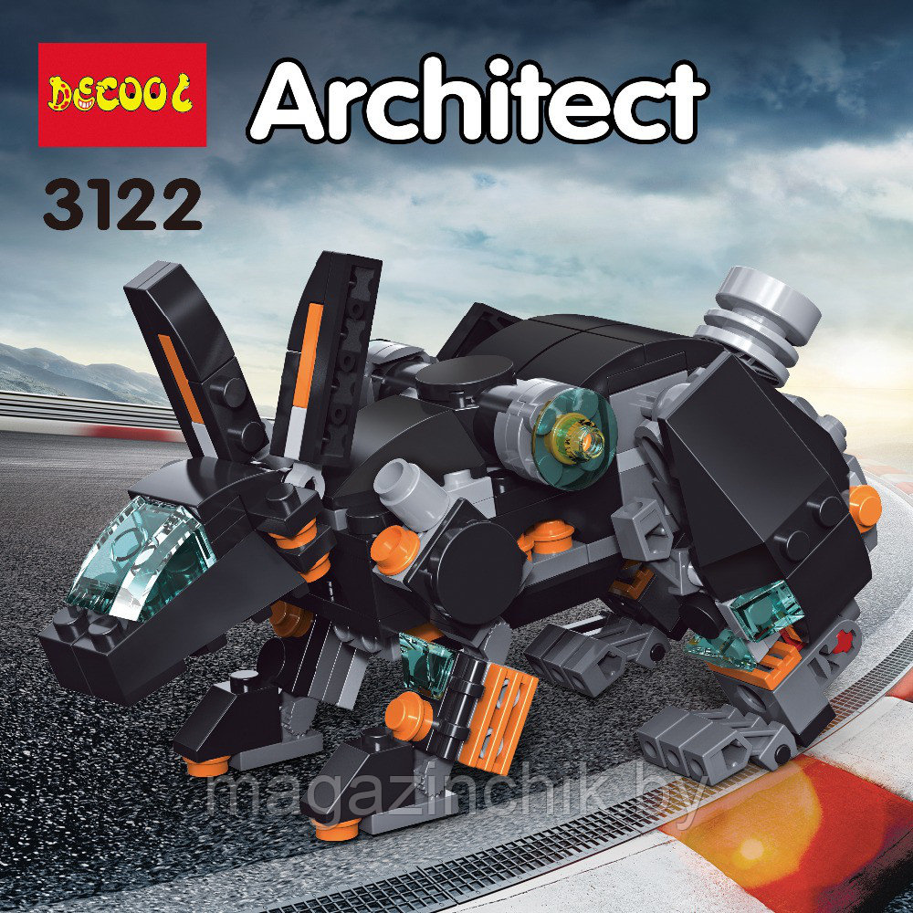 Конструктор Decool 3122 Транспорт 36 в 1 256 детали аналог Лего - фото 4 - id-p78947696
