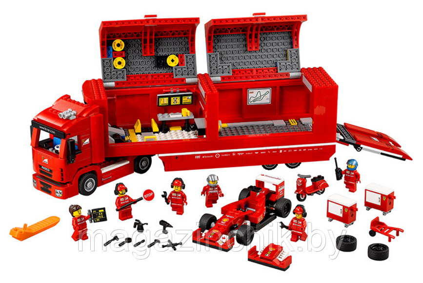 Конструктор Грузовик Фура Speed Champions, 21010, 914 деталей, аналог Лего (LEGO) 75913 - фото 3 - id-p69806667