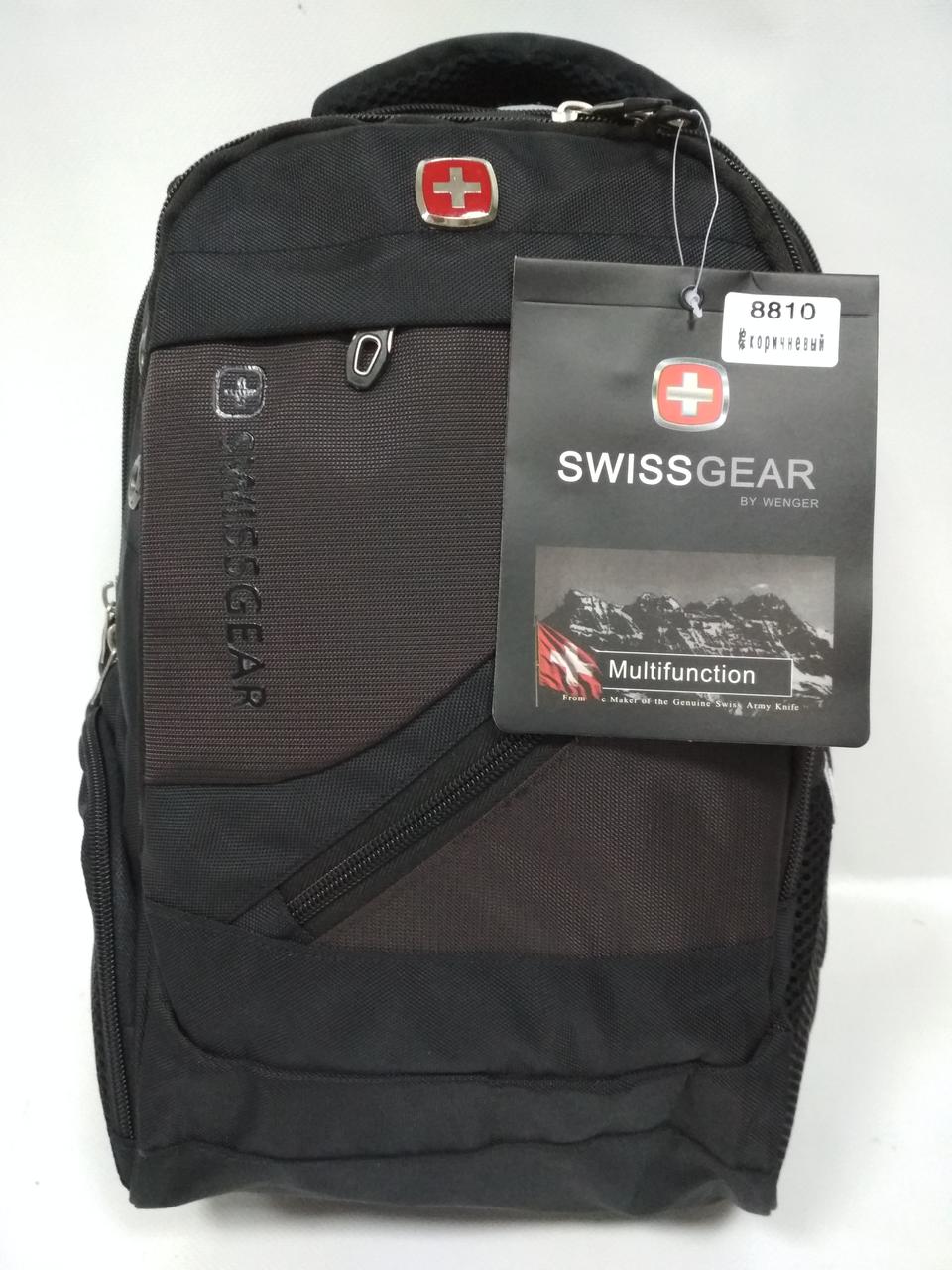 Рюкзак swissgear children's 8810 коричневый - фото 2 - id-p78949232