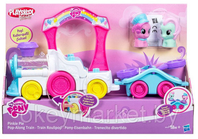 Игровой набор Поезд Пинки Пай My Little Pony Hasbro B9032, фото 2