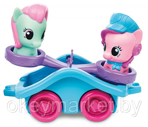 Игровой набор Поезд Пинки Пай My Little Pony Hasbro B9032, фото 3