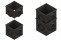 Дождеприемник PolyMax Basic ДП–30.30-ПП черный в сборе с решеткой ячеистой пластиковой черной(3380-ЧС), фото 6