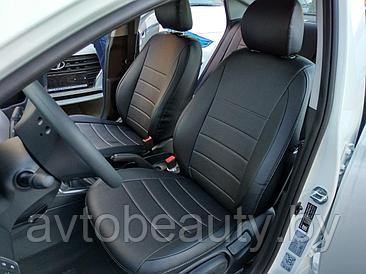 Чехлы для Toyota Avensis (09-) Экокожа