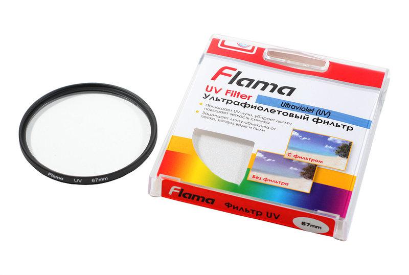 Ультрафиолетовый светофильтр Flama UV 67 mm - фото 2 - id-p79027718