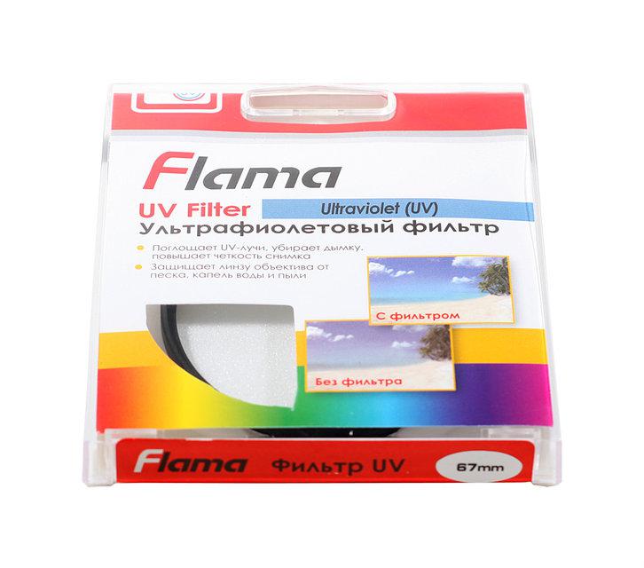 Ультрафиолетовый светофильтр Flama UV 67 mm - фото 3 - id-p79027718