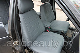Чехлы для Volkswagen Caddy (04-16) Экокожа, фото 3
