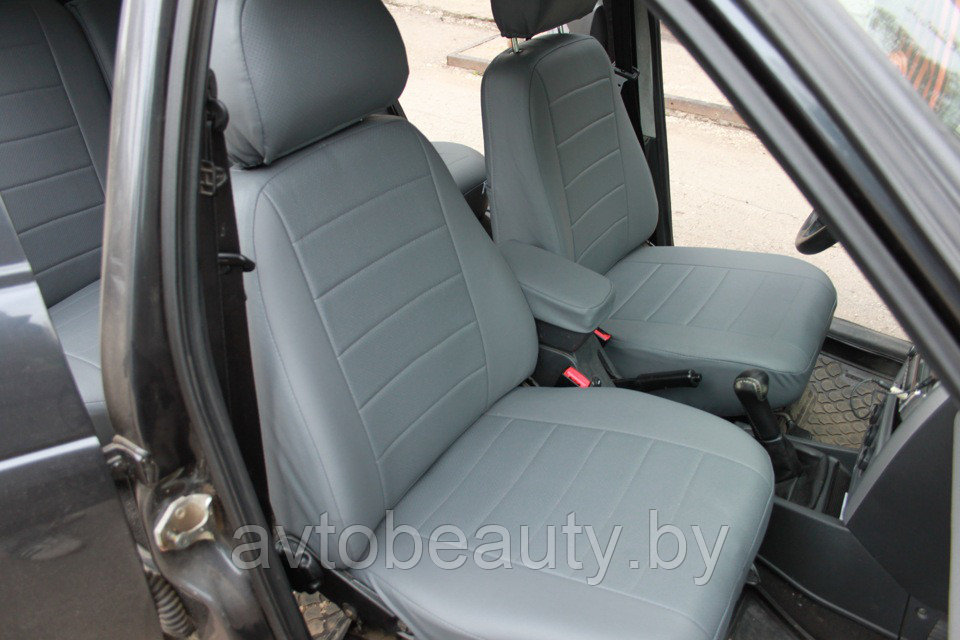 Чехлы для Volkswagen Caddy (04-16) Экокожа - фото 5 - id-p79034081