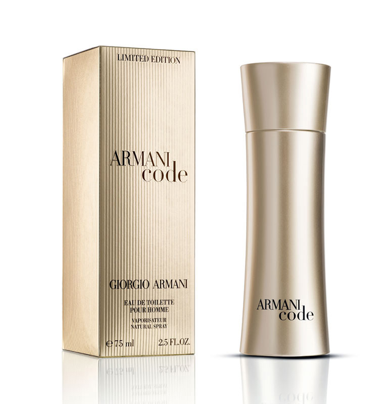 G.A. Armani Code pour homme edt 75ml Golden Edition