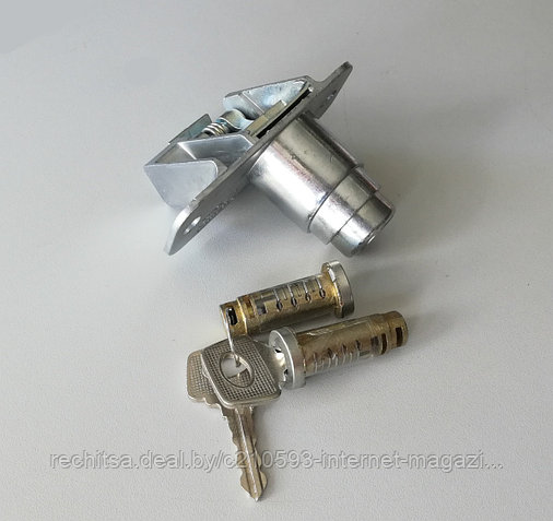 Замок багажника ВАЗ 2108-2109, 2113-2114 в сборе с личинками, арт. 2108-6100045, фото 2