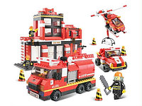 Конструктор Пожарные спасатели M38-B0226 Sluban (Слубан) 693 детали аналог Лего (LEGO)