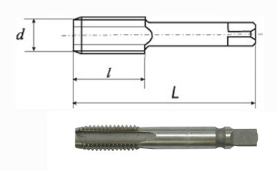 Метчик м/р М 16х1,0 - фото 1 - id-p3779122