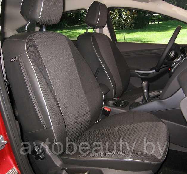 Чехлы для Dodge Caravan (2001-2007) 7мест Комбинированные - фото 1 - id-p79238526