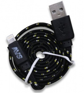 Дата-кабель Micro Usb AVS IP-321 (плоский плетеный) - фото 2 - id-p79244499