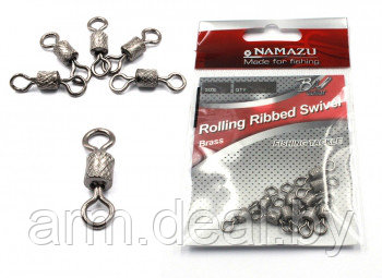 Вертлюг Namazu ROLLING RIBBED SWIVEL, латунь 10 - фото 1 - id-p79367687