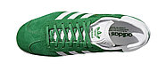 Оригинальные кроссовки Adidas Gazelle Green / White, фото 2