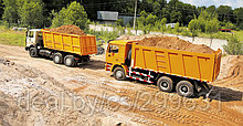 Перевозки сыпучих грузов самосвалами (20-25 тонн)