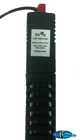 Нагреватель премиум класса с терморегулятором и LED индикацией HOS-806S 500W (кварцевое стекло) - фото 3 - id-p79411636
