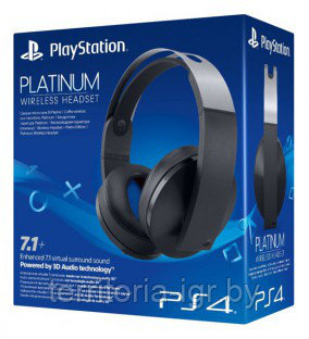 Беспроводная 7.1 гарнитура для PS4 Platinum (Wireless Stereo Headset) CECHYA-0090:SCEE - фото 1 - id-p79374254