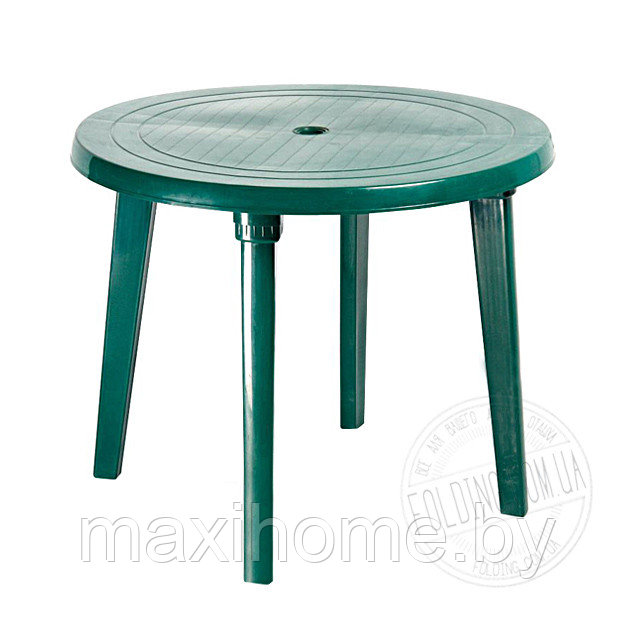 Набор пластиковой мебели 1+4 (Зеленый, красный, вишневый, темно-синий, белый) - фото 4 - id-p79411933