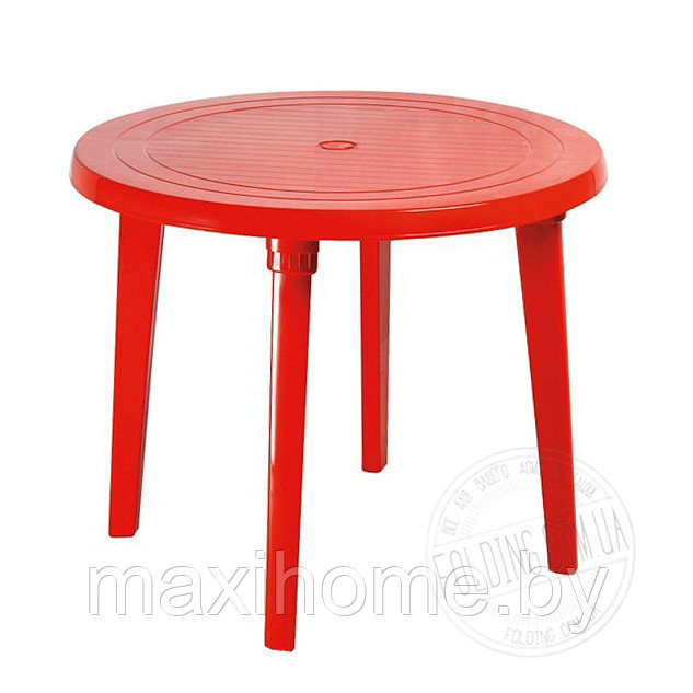 Набор пластиковой мебели 1+6 (Зеленый, красный, вишневый, темно-синий, белый) - фото 4 - id-p79411975