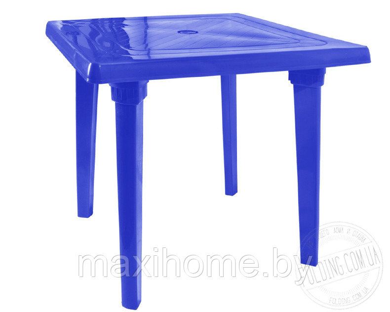 Набор пластиковой мебели 4+1 (Зеленый, красный, вишневый, темно-синий, белый) - фото 4 - id-p79411988