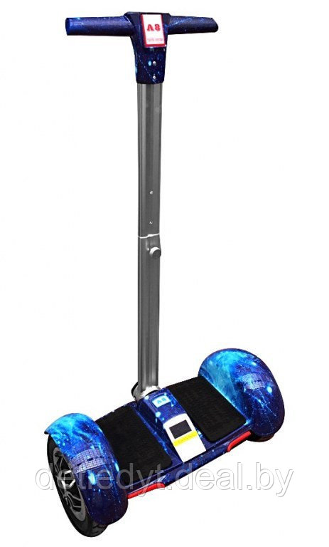 Гироскутер с ручкой Smart Balance A8 10.5″ Синий космос