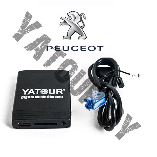 USB MP3 адаптер Yatour YT-M06 RD3 Peugeot 8pin - фото 1 - id-p48090546