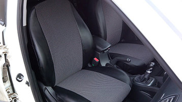 Чехлы для Hyundai Solaris (2010-2016) Комбинированные, фото 2