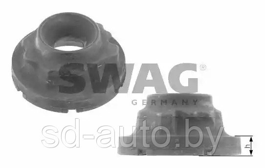 SWAG, Проставки пружины задние, VW GOLF 4, универсал