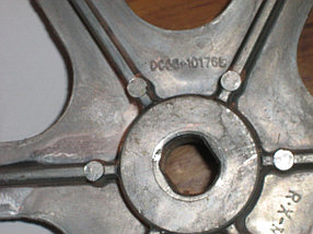 Шкив барабана стиральной машины Samsung DC66-10176B. (РАЗБОРКА), фото 2