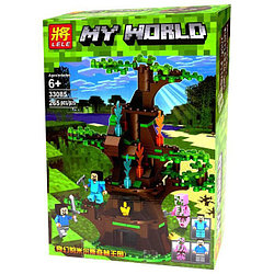 Конструктор Lele My World 33085 Штаб на дереве (аналог LEGO Minecraft) 265 деталей